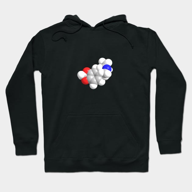 Ecstasy MDMA Molecule Hoodie by ChemECool